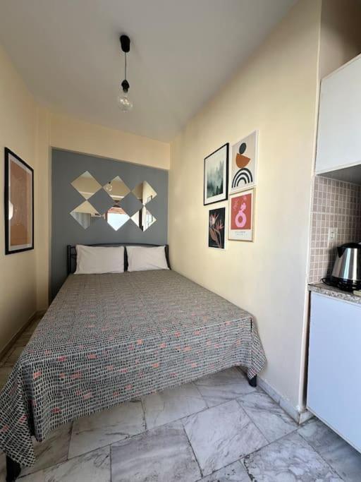 Tiny Loft Studio In The Heart Of Thessaloniki,17 Square Meters,On The Terrace Of The Building 外观 照片